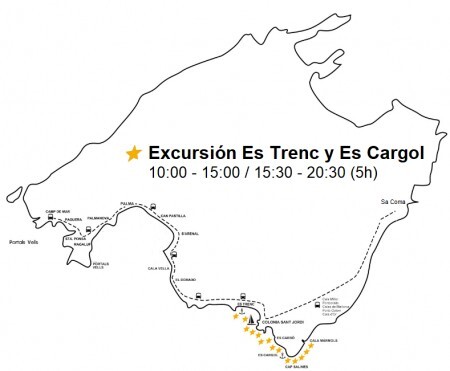 mapa-ruta-es-trenc-excursiones-magic-catamarans