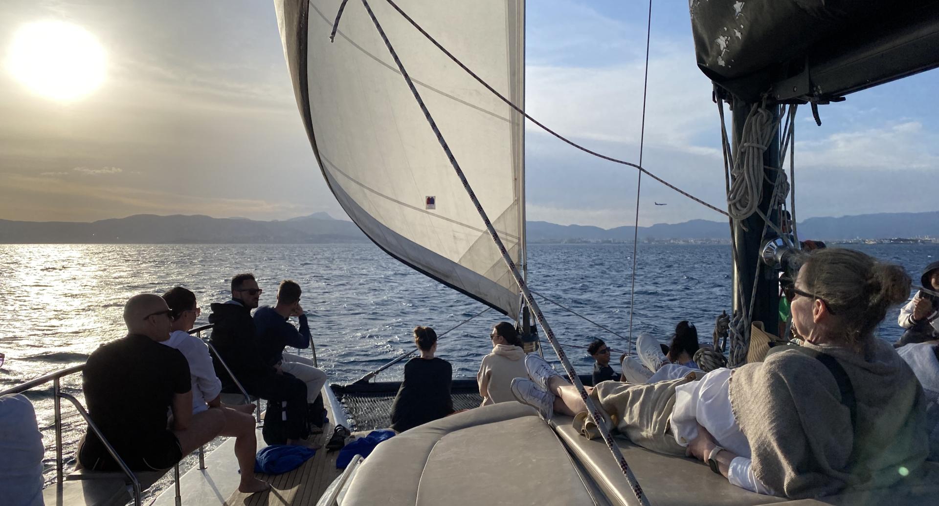 Kreuzfahrten bei Sonnenuntergang