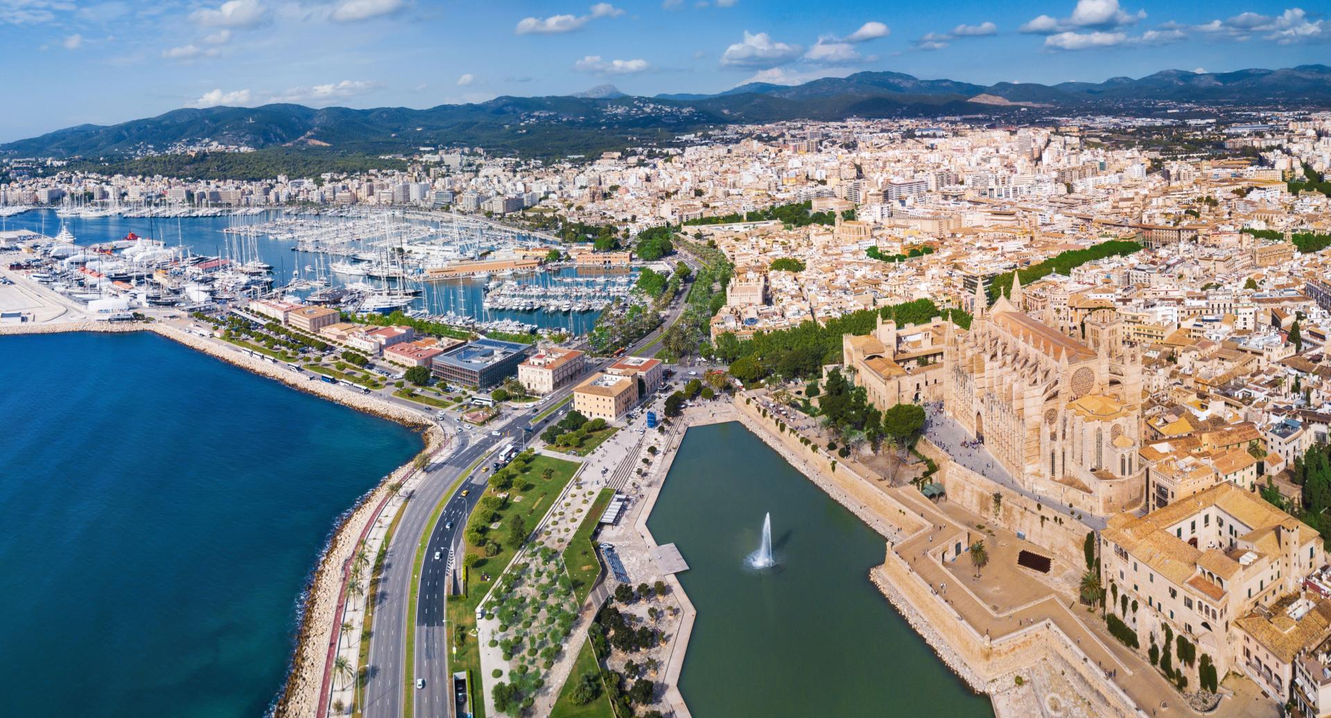 Puntos de embarque de Magic Catamarans en Mallorca