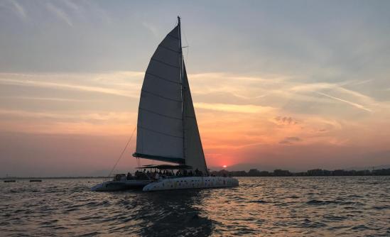 Ausflüge bei Sonnenuntergang