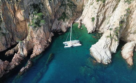 Catamaran cruises to Cap de Begur