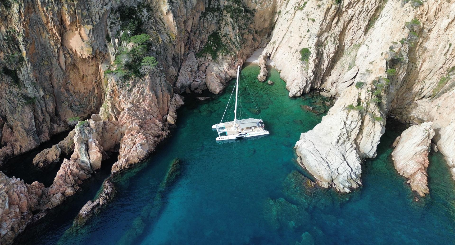 Catamaran cruises to Cap de Begur
